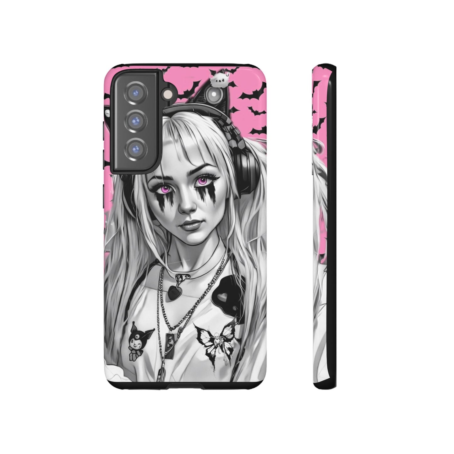 Gothic Kitty Tough Phone Case