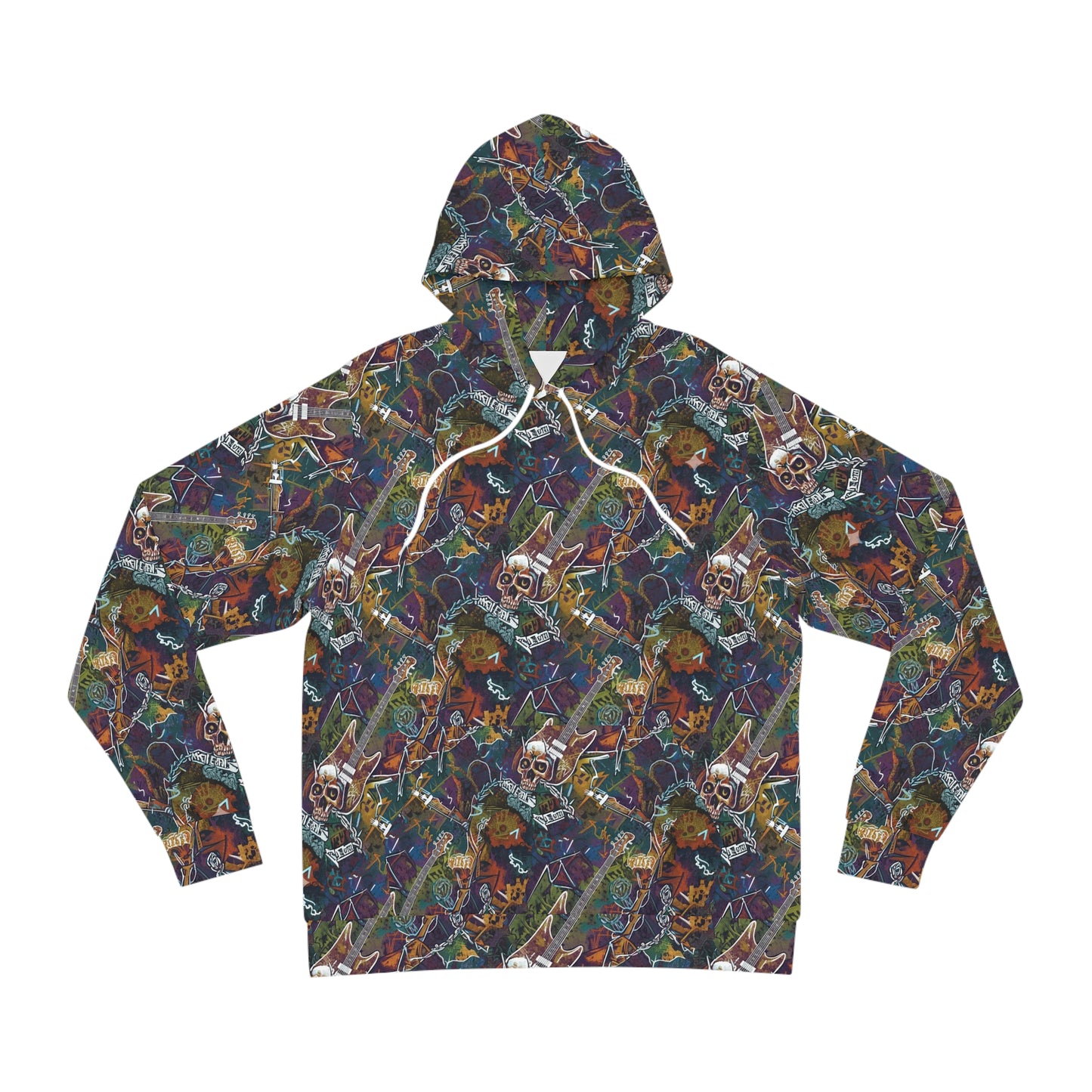 Anime Skull & Sword Hoodie