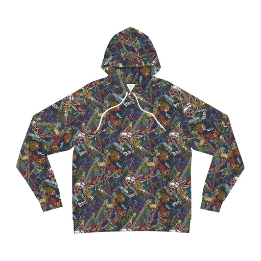 Anime Skull & Sword Hoodie