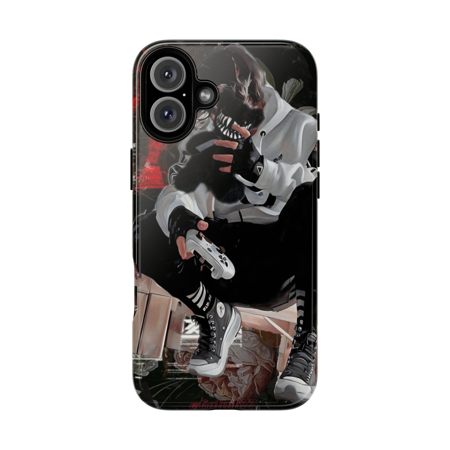 Behold The Gamer Teddy Tough Phone Case