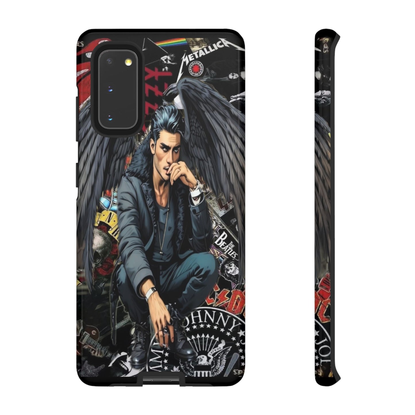 Male Music Angel Tough Phone Case