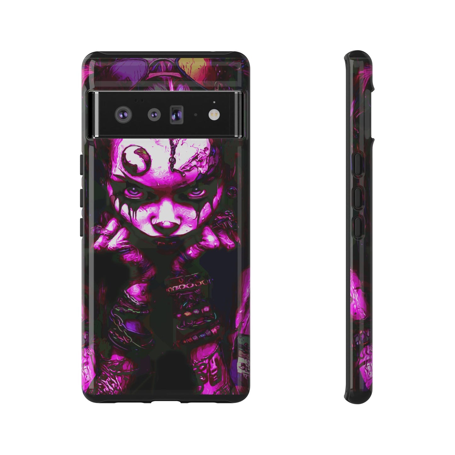 Sassy Goth Girl Tough Phone Case