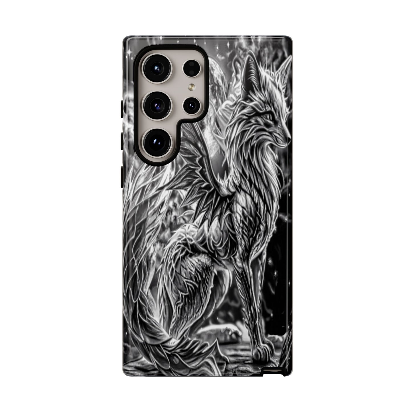 Winged Fox Tough Phone Case