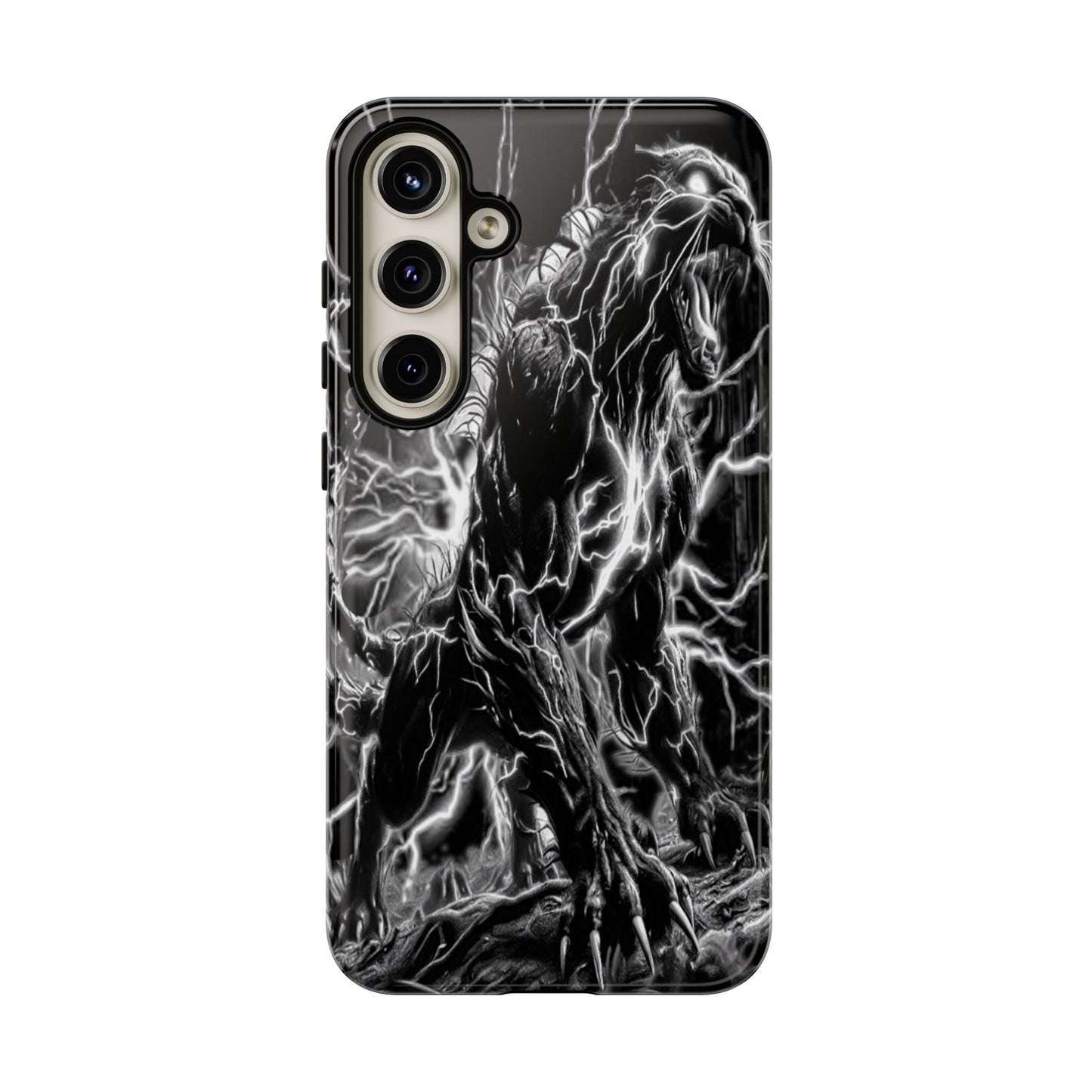 Electric Panther Tough Phone Case