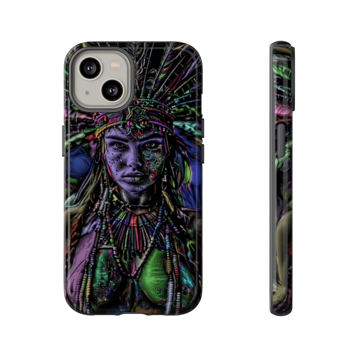 Aztec Goddess Tough Phone Case