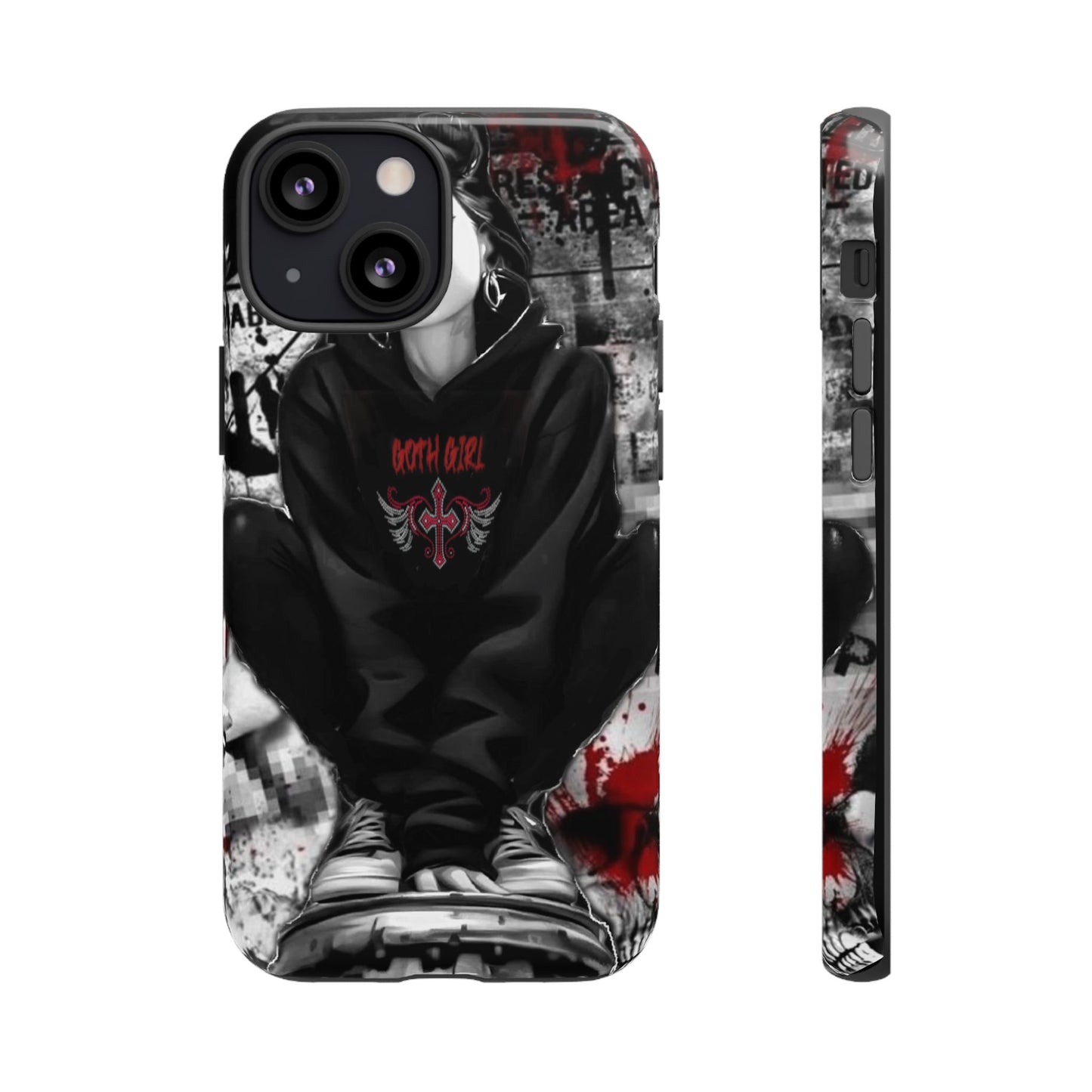 Just Try It Girl Tough Phone Case