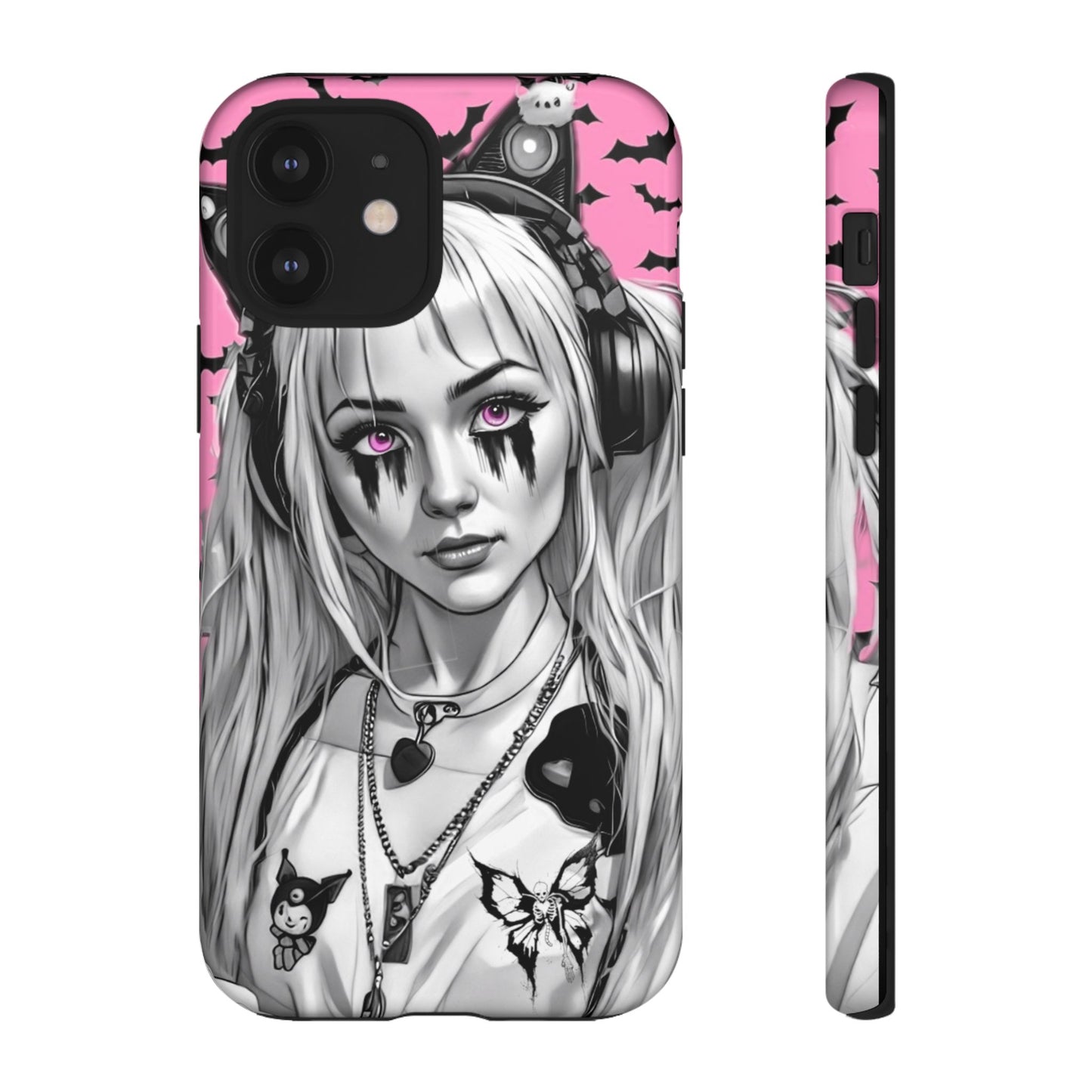 Gothic Kitty Tough Phone Case