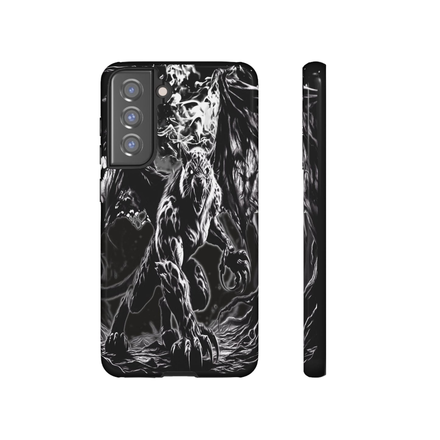 Winged Tiger Tough Phone Case