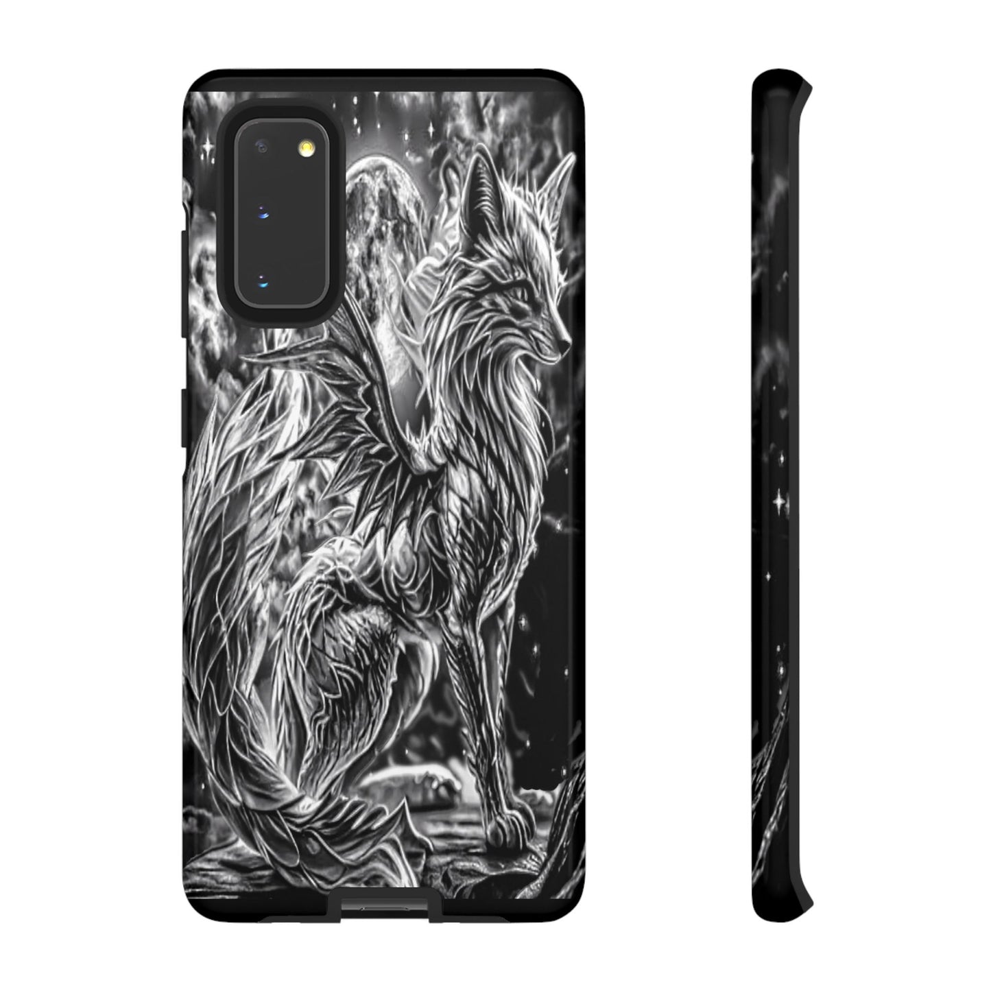 Winged Fox Tough Phone Case