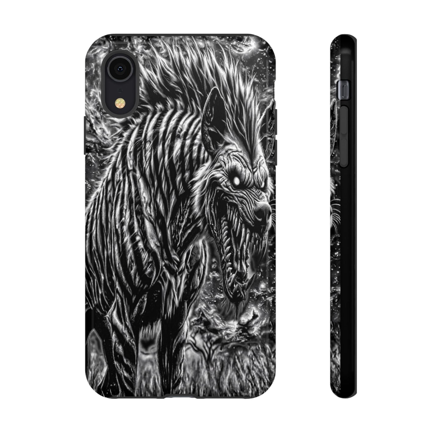 Snarling Hyena Tough Phone Case