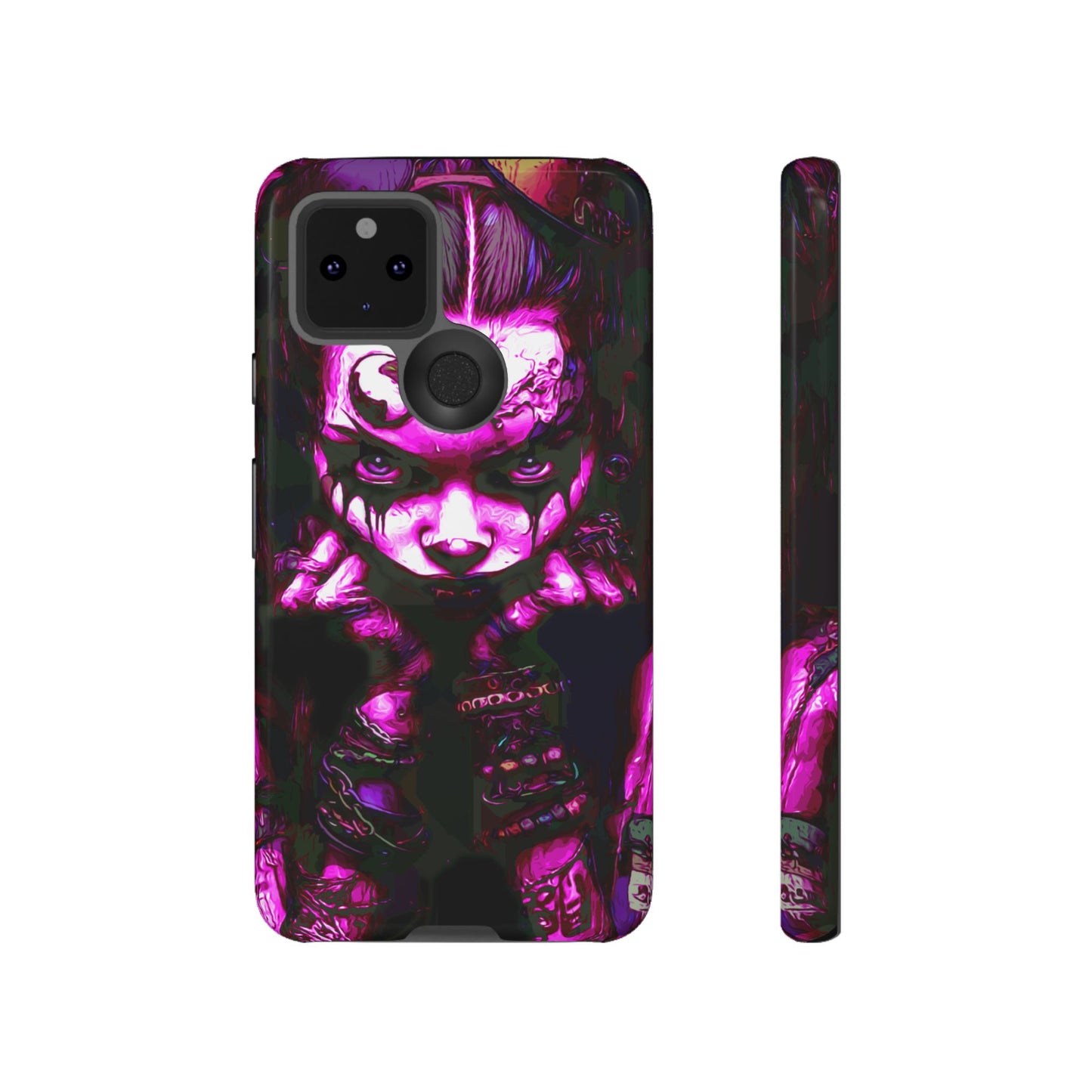 Sassy Goth Girl Tough Phone Case