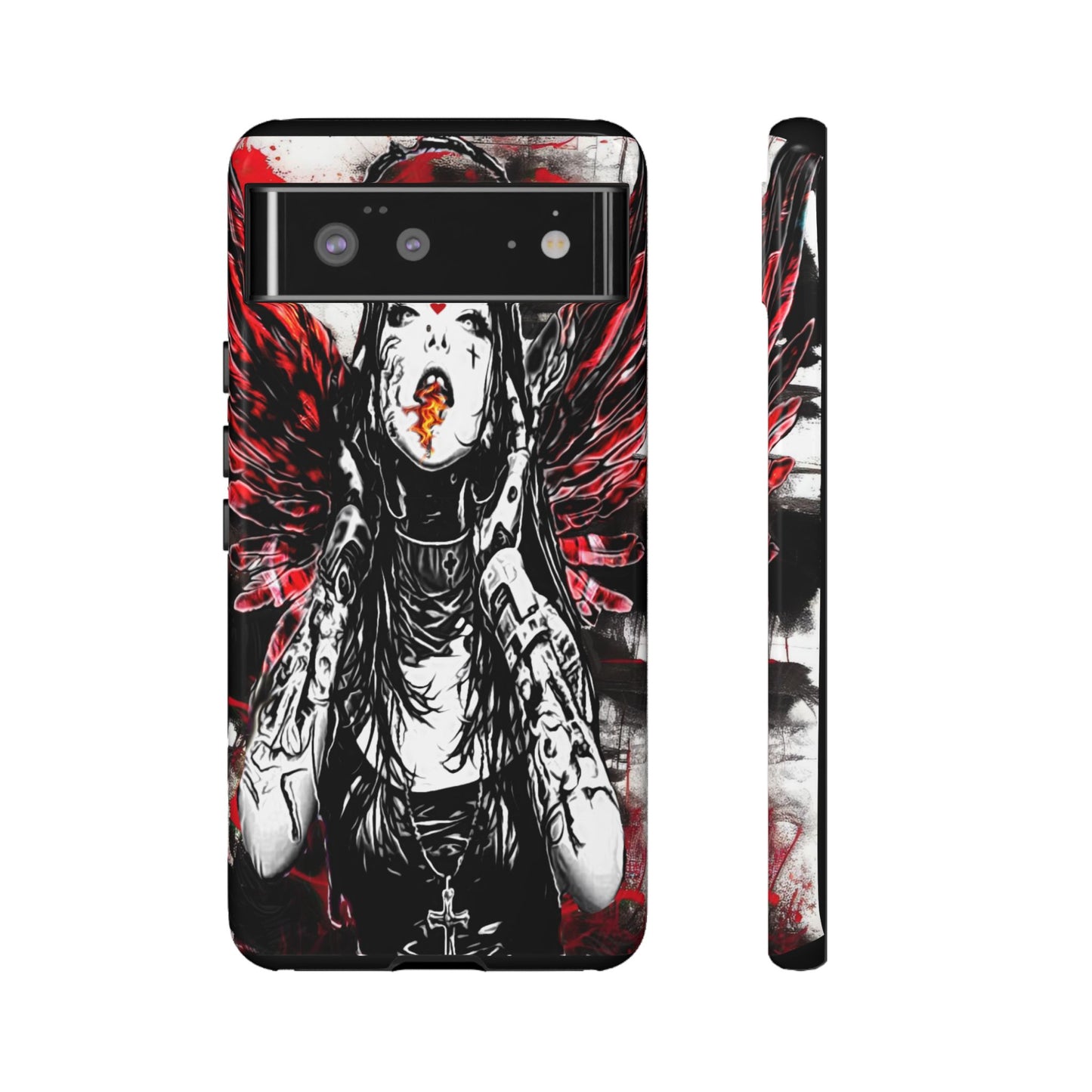 Naughty Angel Nun Tough Phone Case