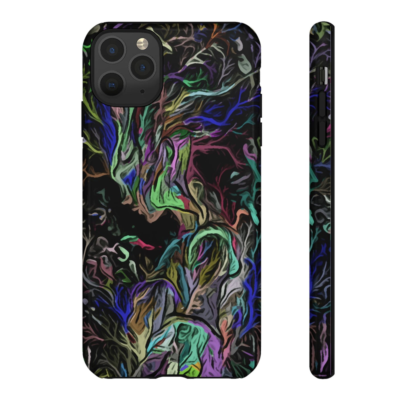 Tree Haired Girl Tough Phone Case