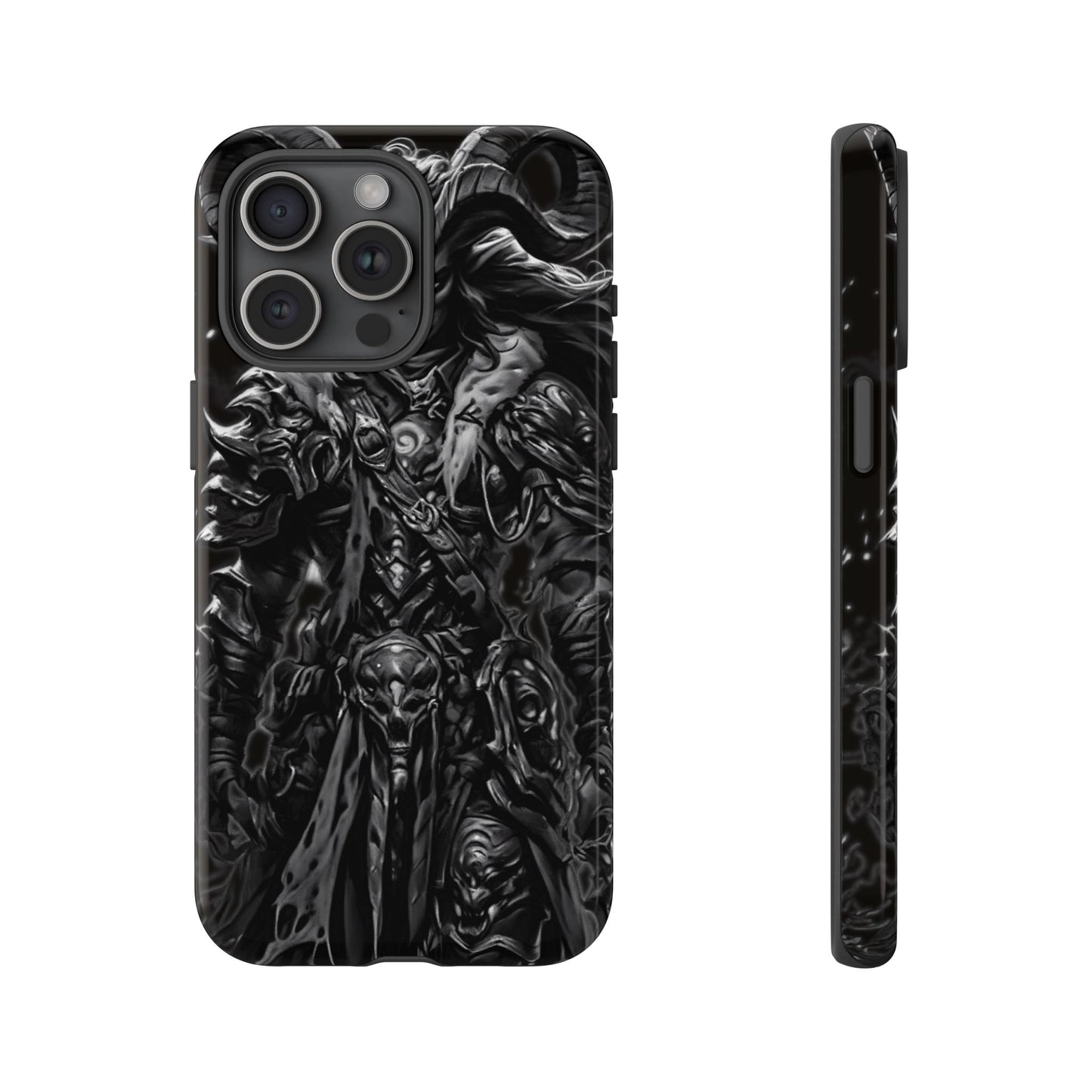 Large Horned Man Tough Phone Case