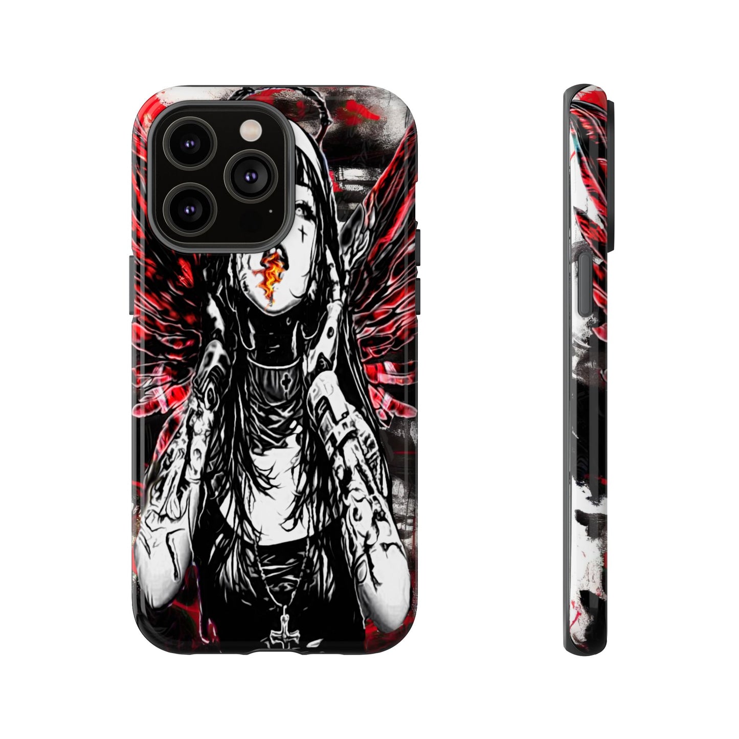 Naughty Angel Nun Tough Phone Case