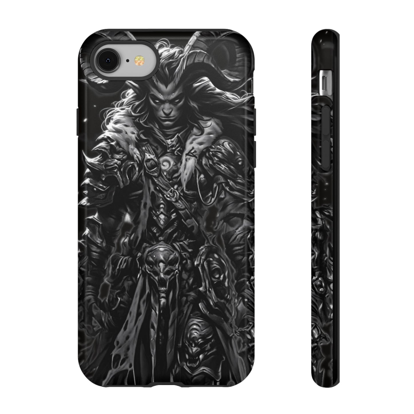 Large Horned Man Tough Phone Case