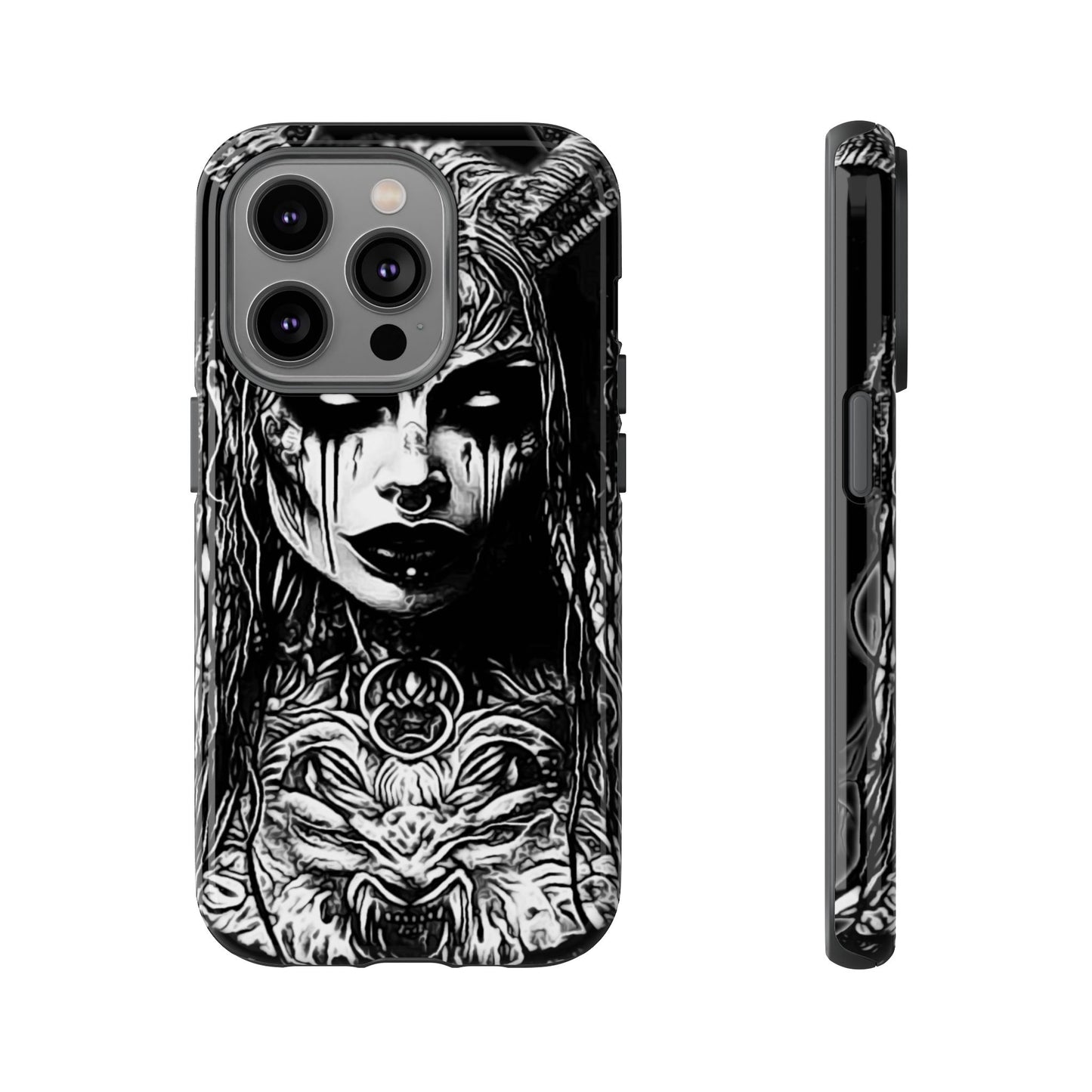 Demon Lady Tough Phone Case