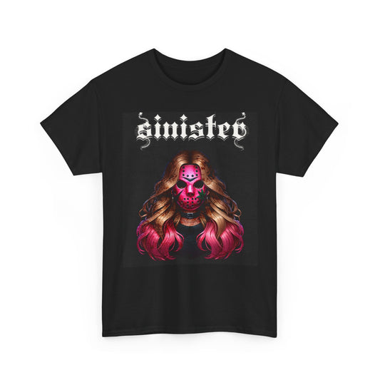 Sinister - Skull Mask Gothic Tee-Shirt