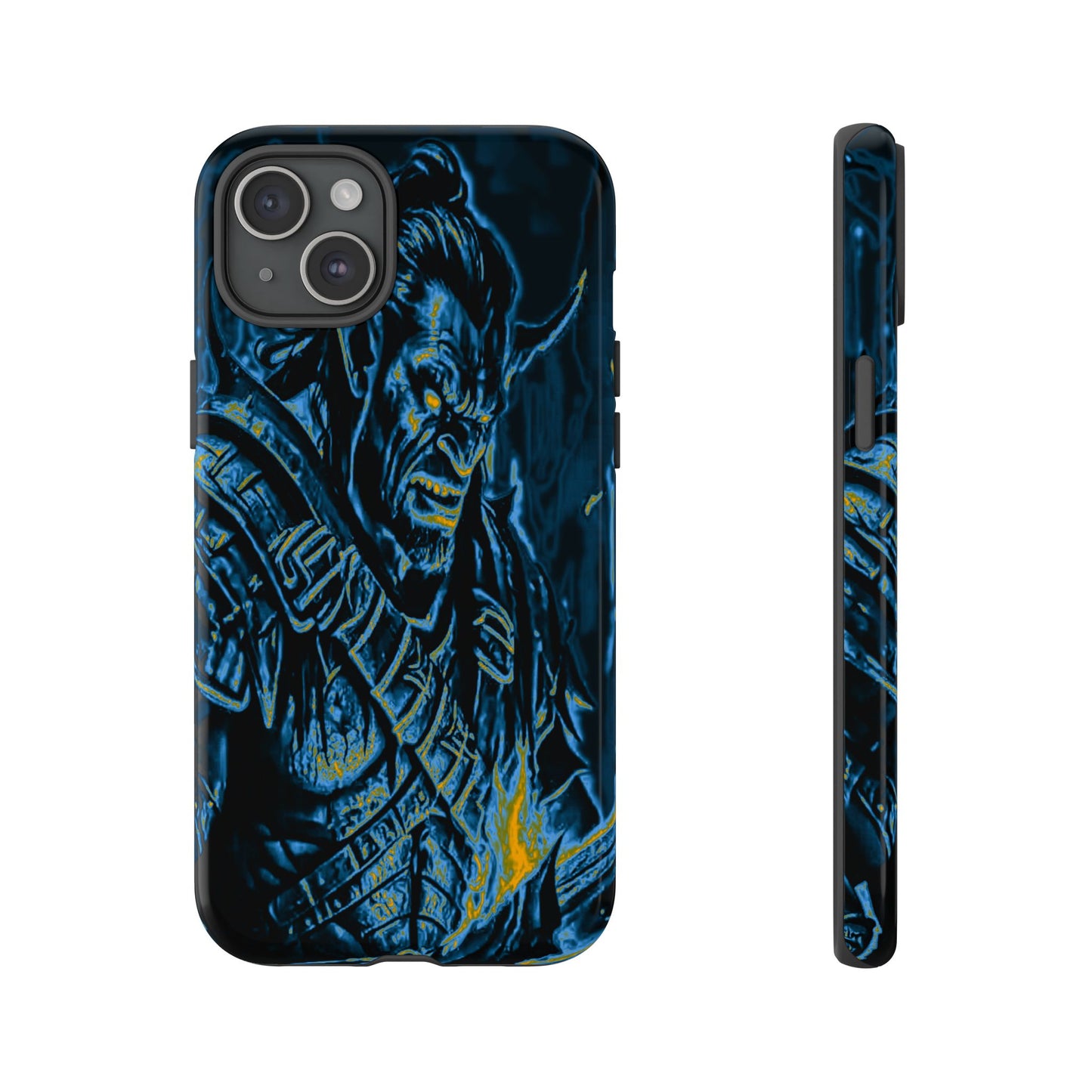 Orc With Flames Tough Phone Case