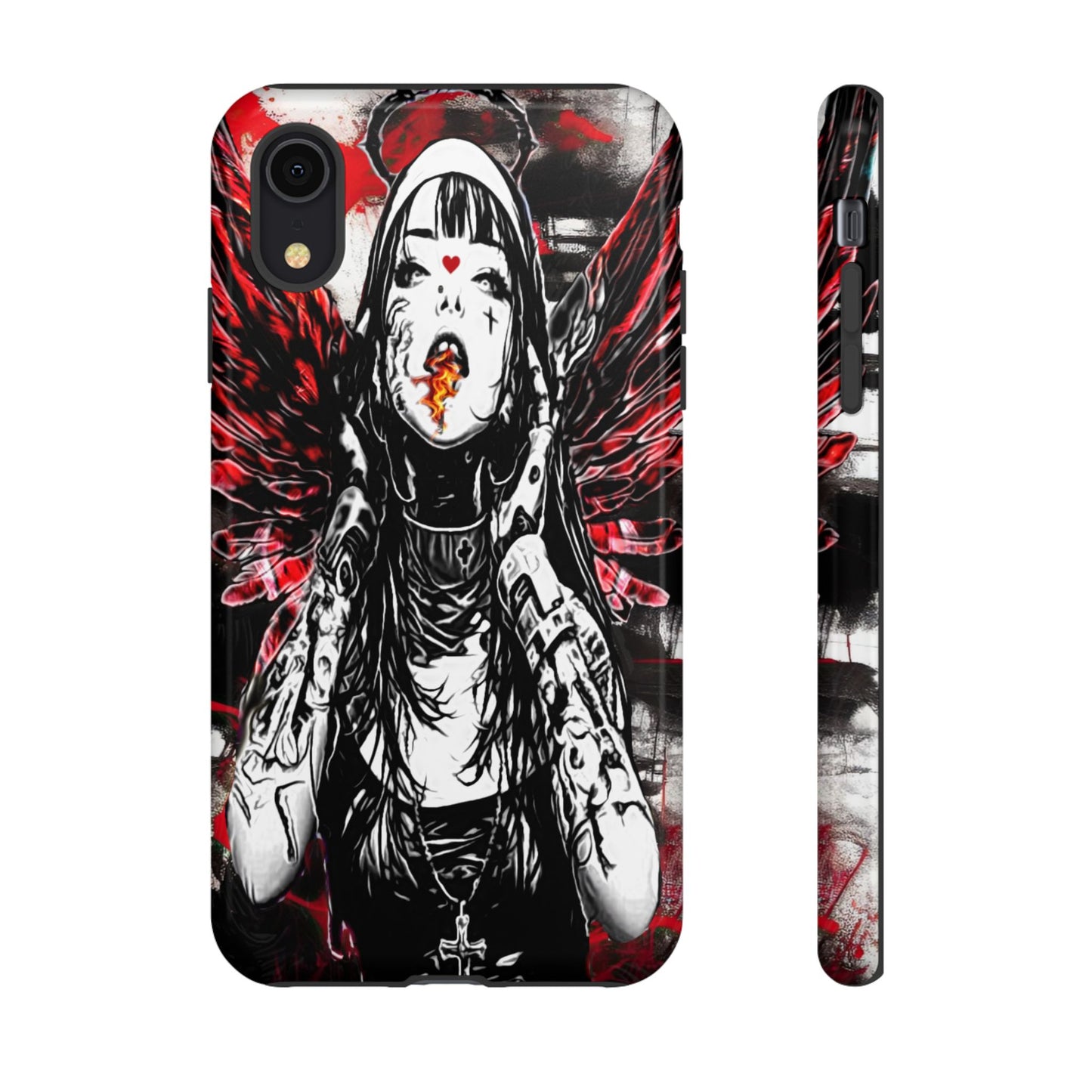 Naughty Angel Nun Tough Phone Case