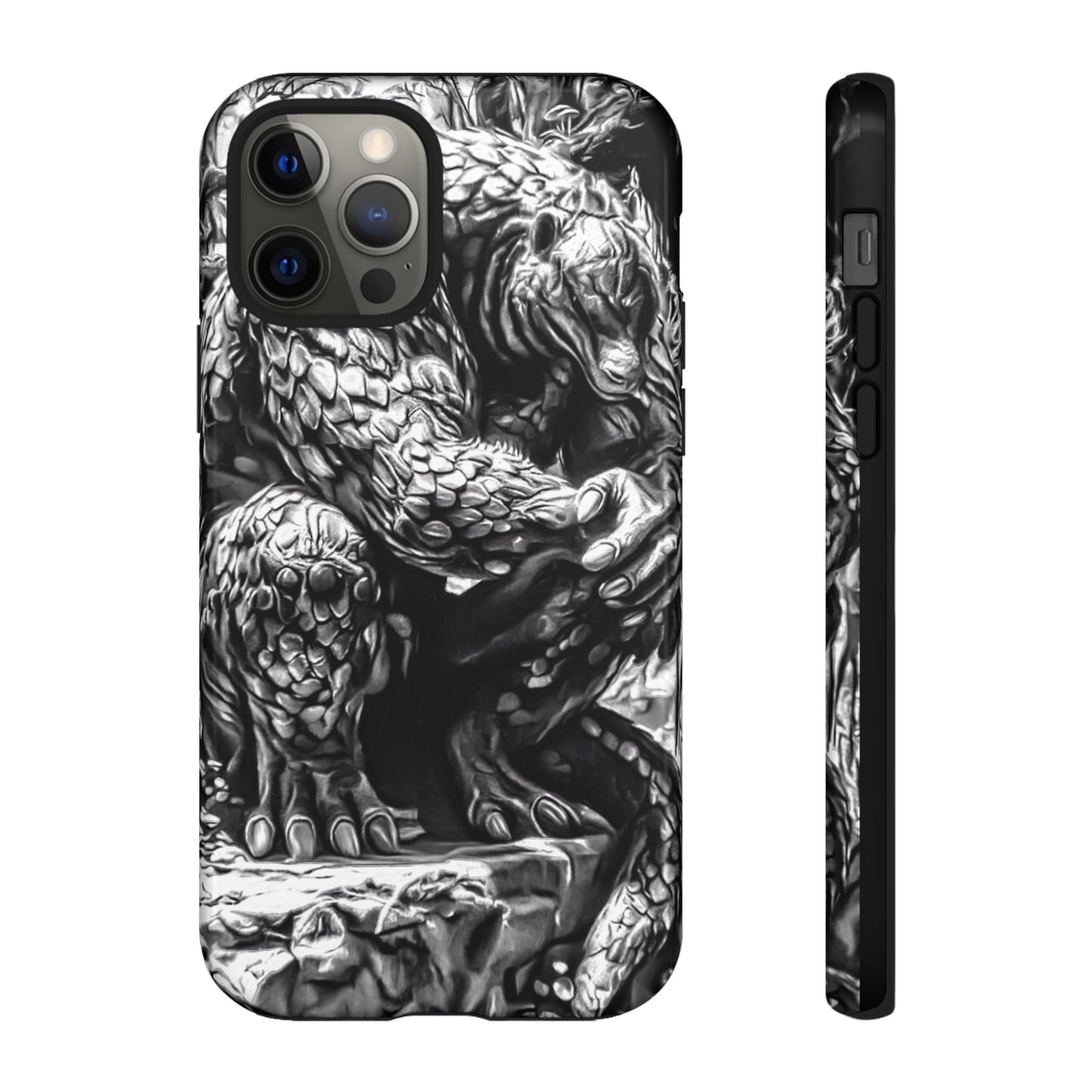 Scaley Cat Creature Tough Phone Case