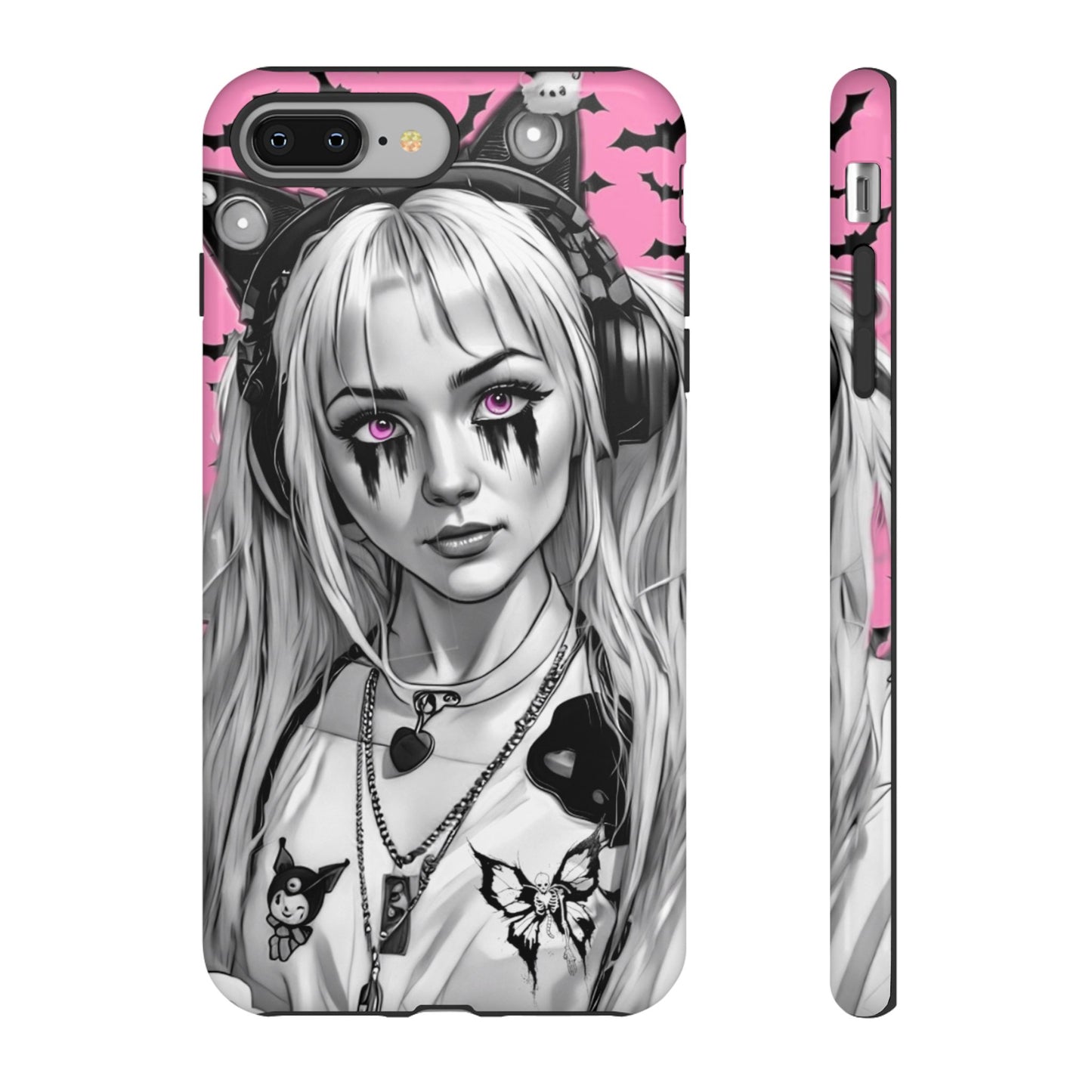 Gothic Kitty Tough Phone Case