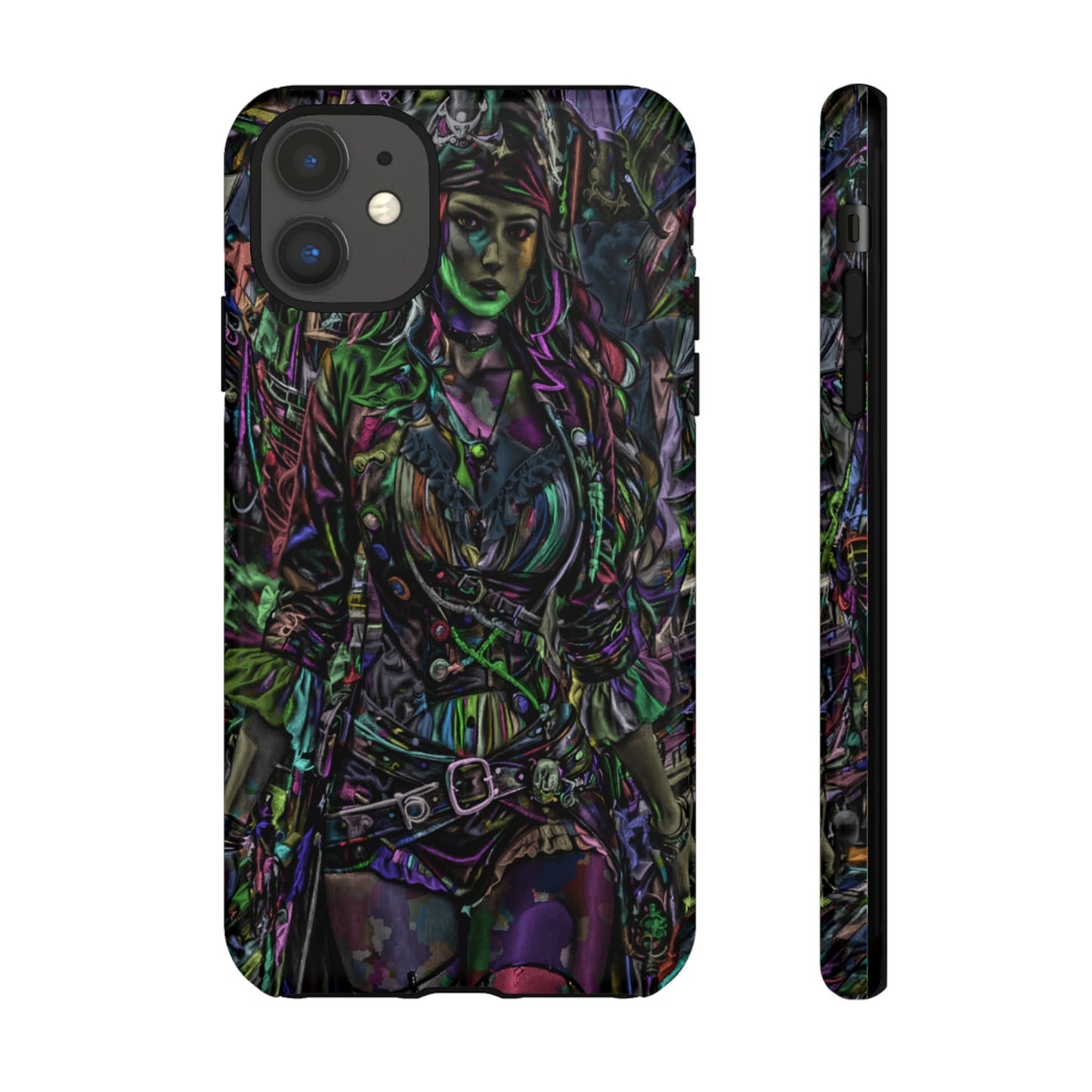 Female Pirate Tough Phone Case