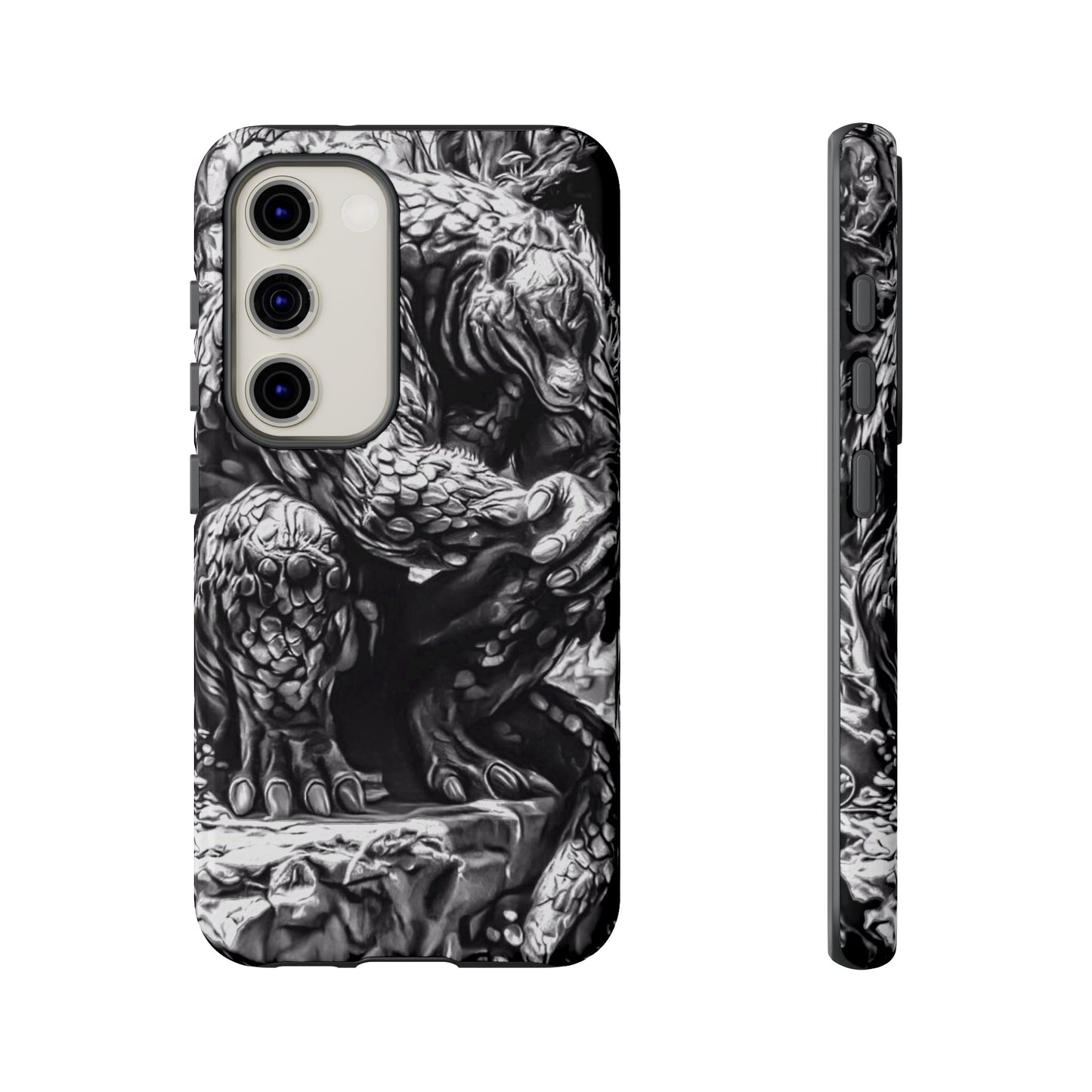 Scaley Cat Creature Tough Phone Case