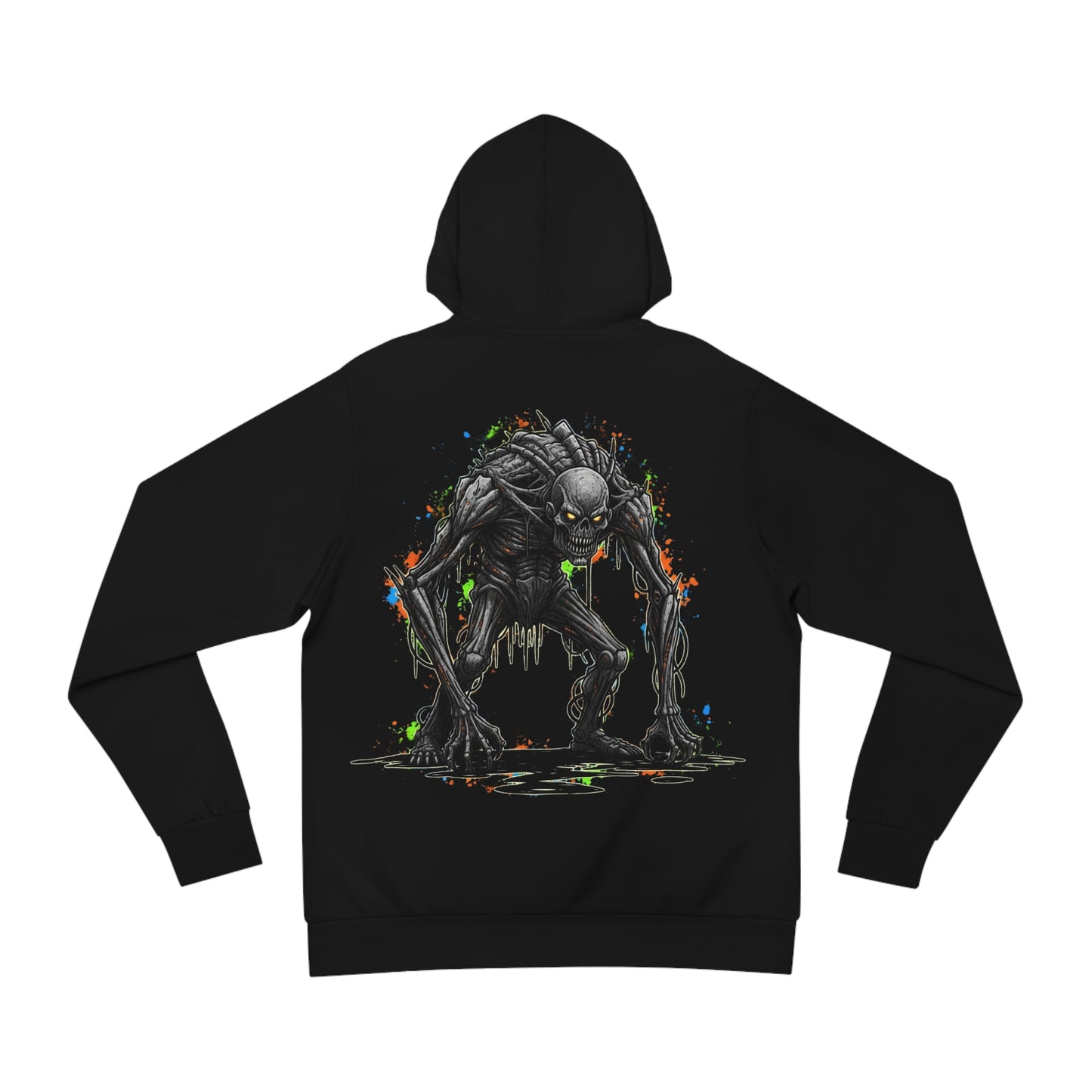 The Burnout Hoodie (Logo Front/Artwork Back)
