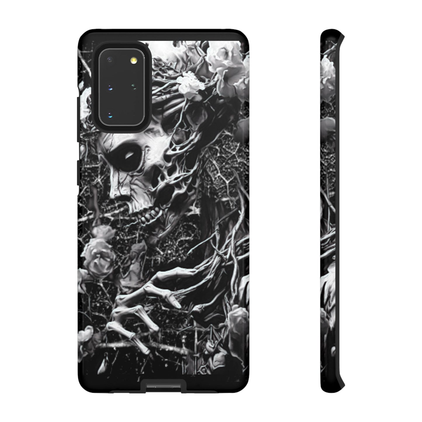 Vines Skull Face Tough Phone Case