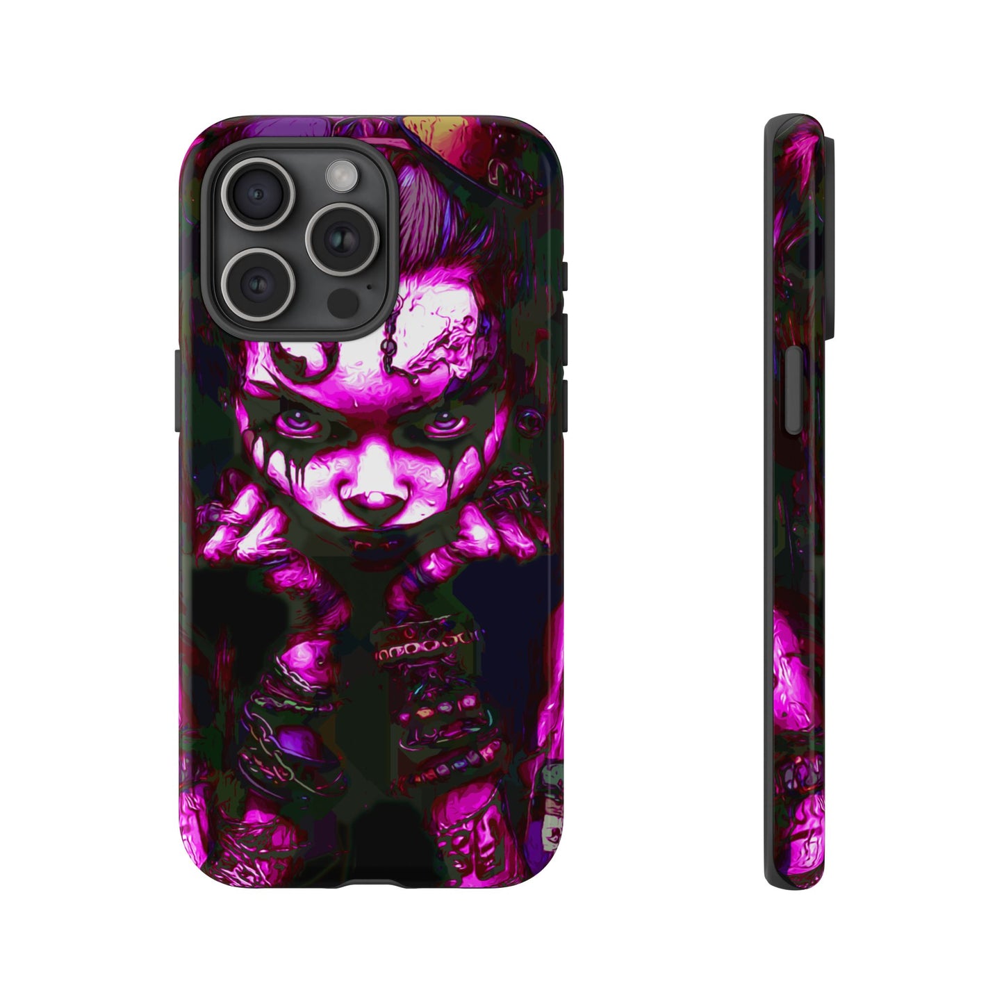 Sassy Goth Girl Tough Phone Case