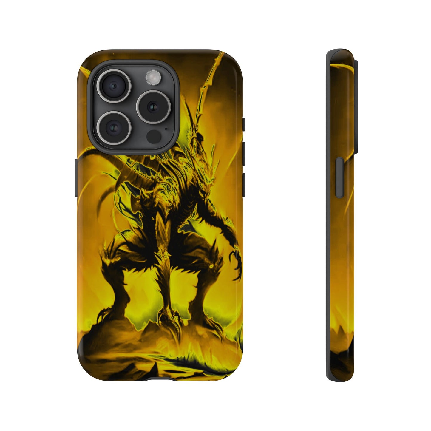 Crouching Fantasy Creature Tough Phone Case