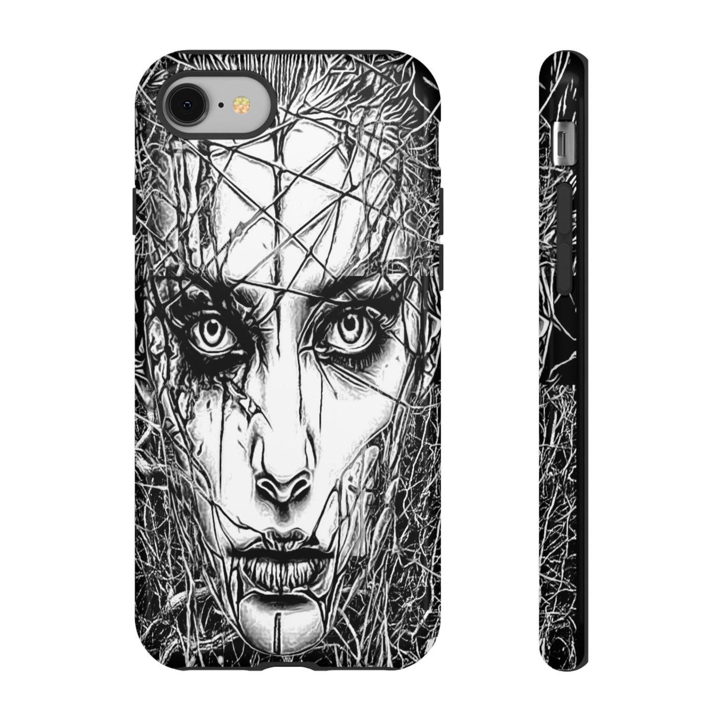 Crawling Ivory Queen Tough Phone Case