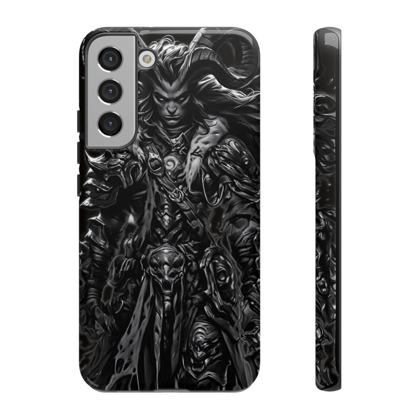 Large Horned Man Tough Phone Case