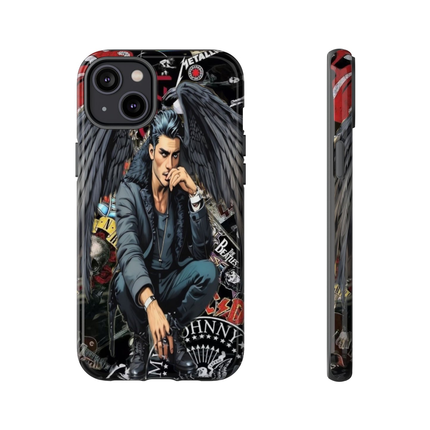 Male Music Angel Tough Phone Case