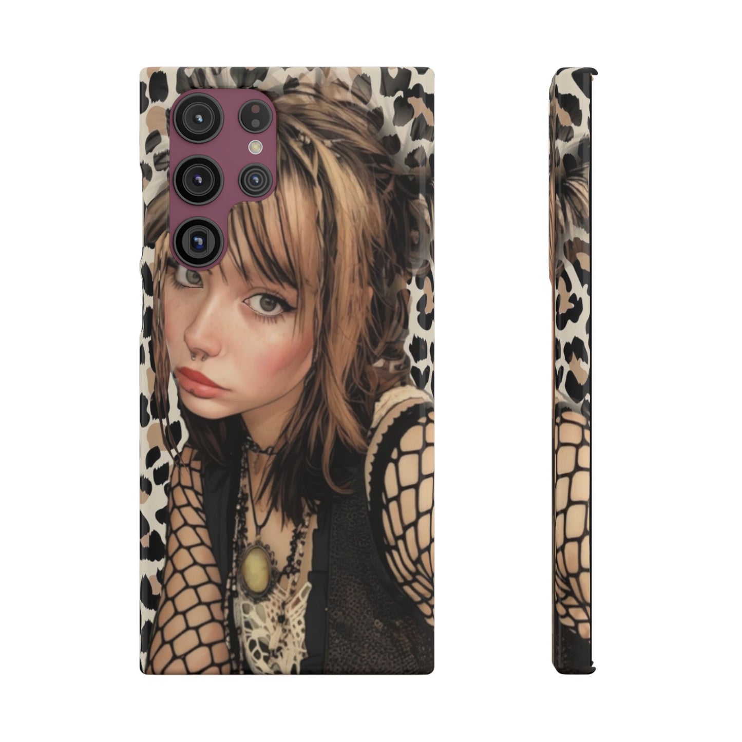 Gothical Leopard Snap Phone Case