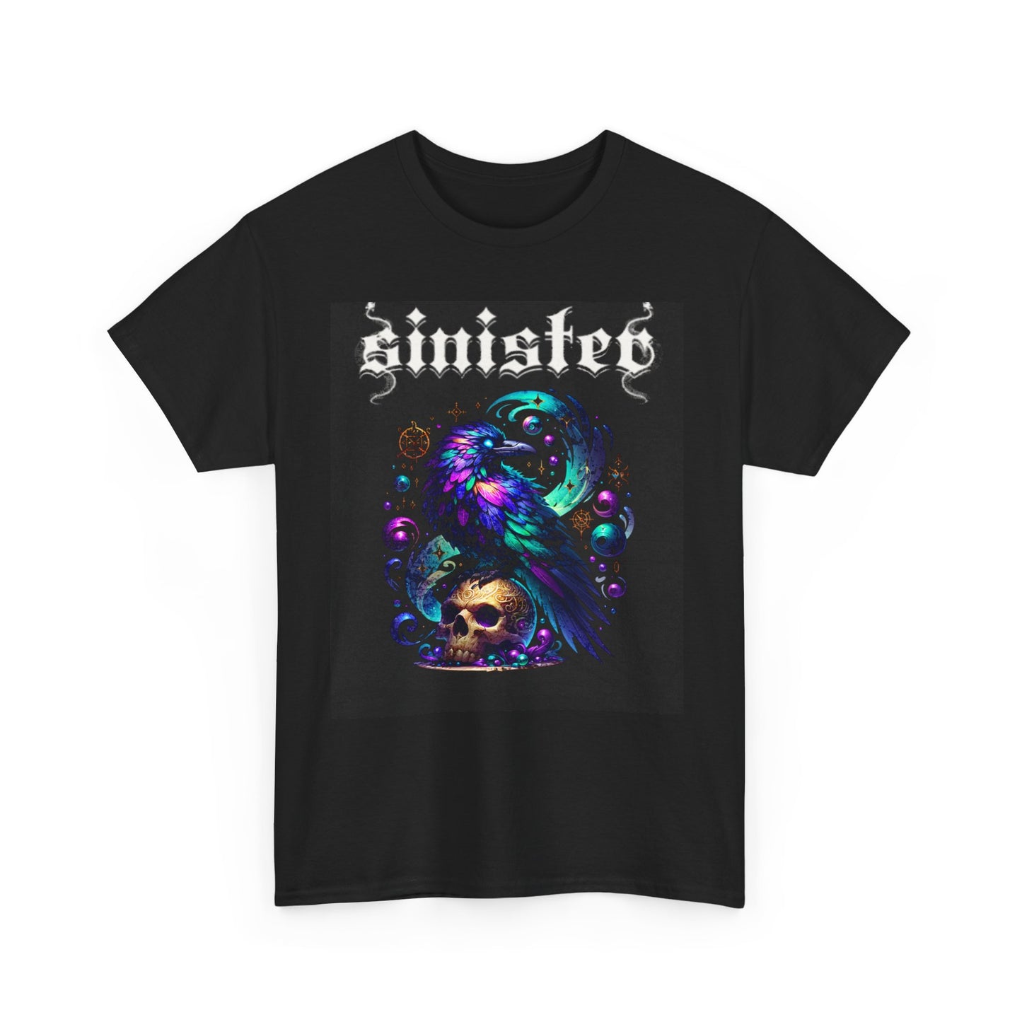 Sinister - Raven On Skull Tee-Shirt