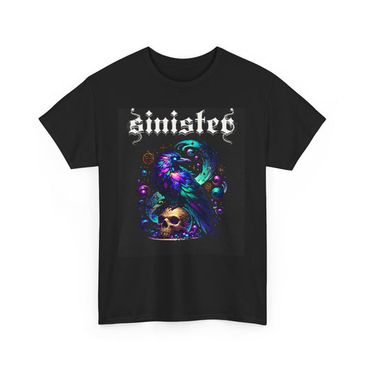 Sinister - Raven On Skull Tee-Shirt