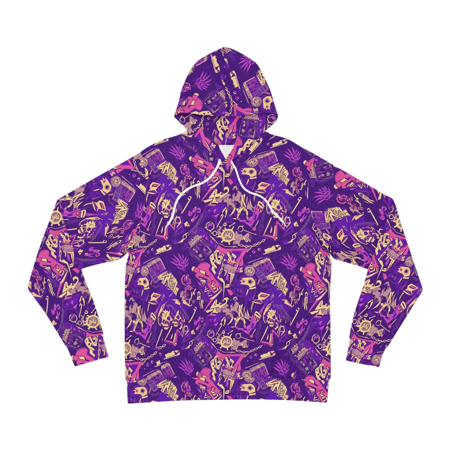 Violet Vibe Distortion Hoodie