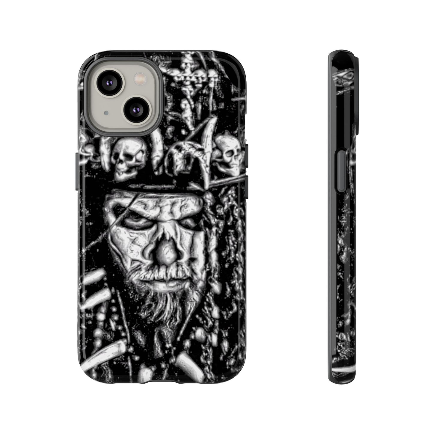 Top Hat Goth Man Tough Phone Case