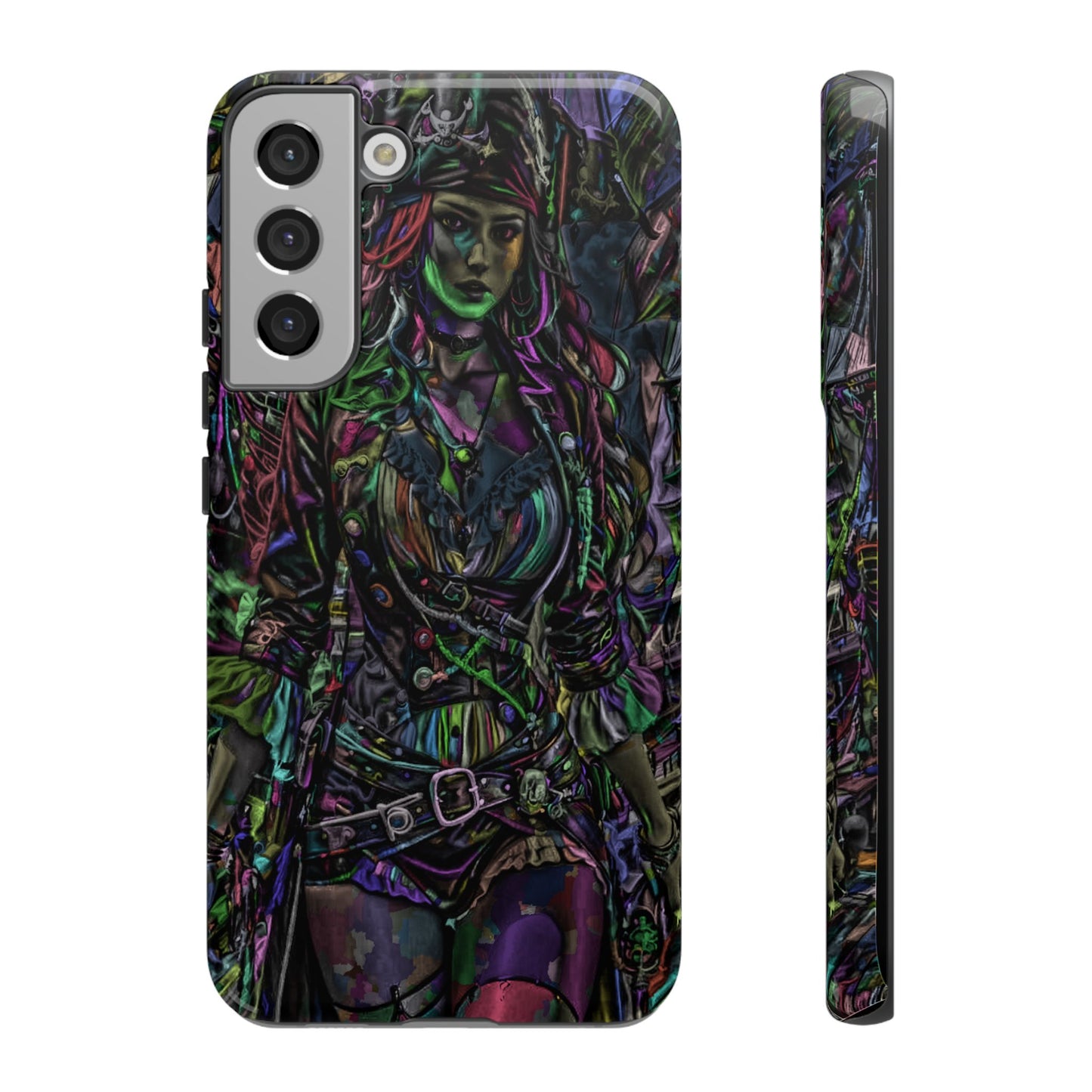 Female Pirate Tough Phone Case