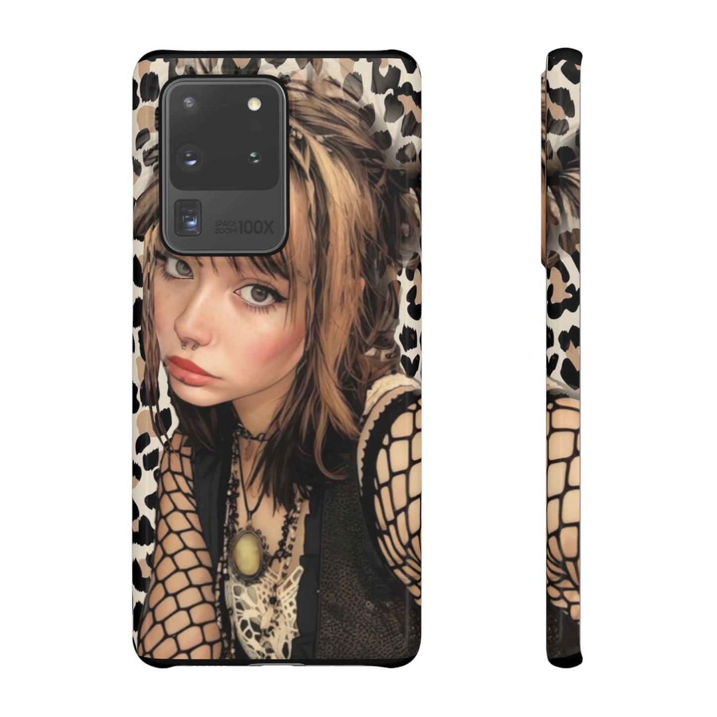 Gothical Leopard Snap Phone Case