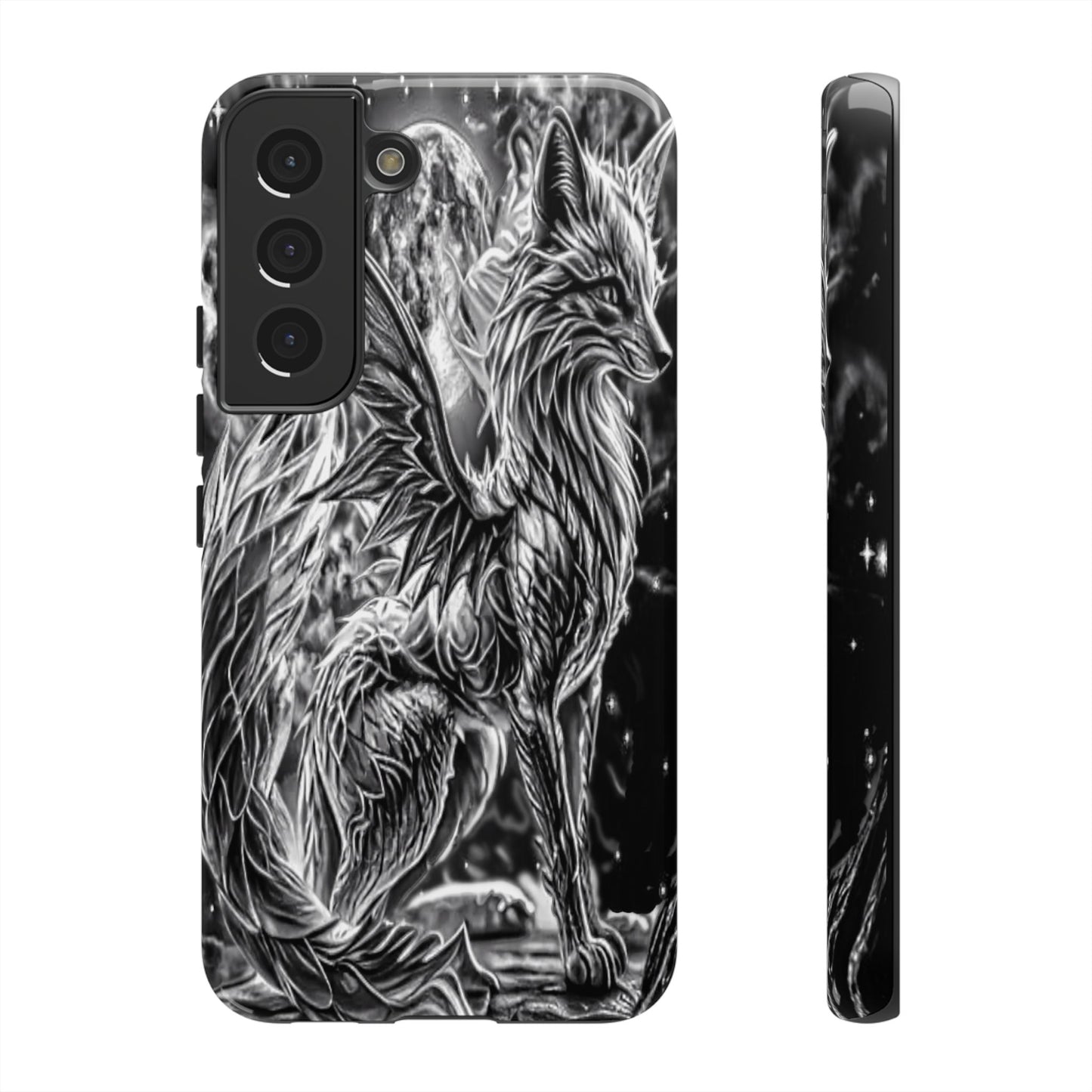 Winged Fox Tough Phone Case