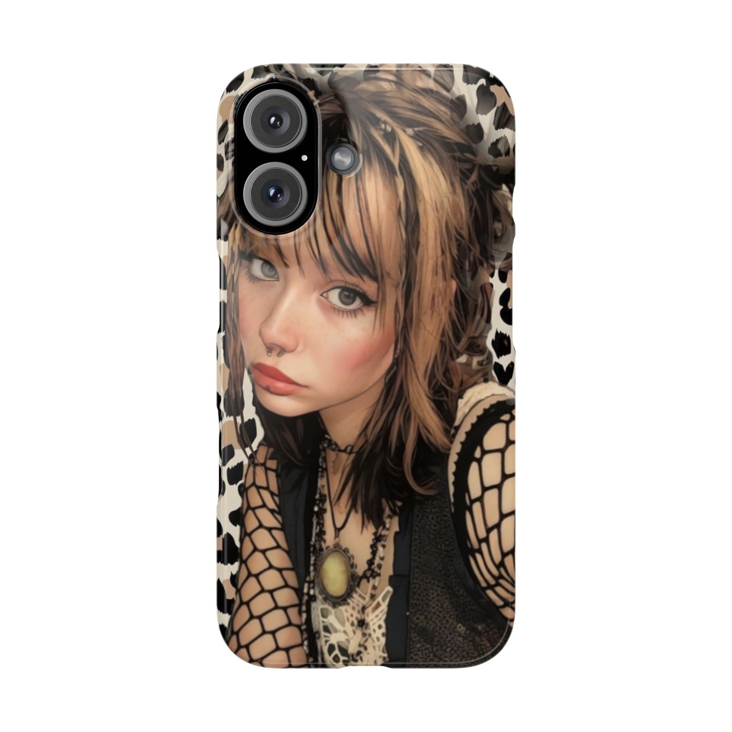 Gothical Leopard Snap Phone Case