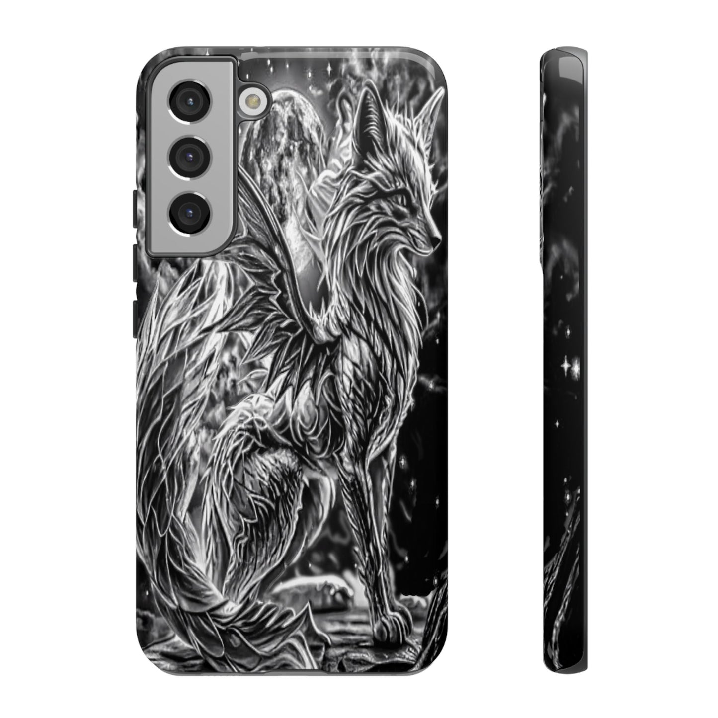 Winged Fox Tough Phone Case