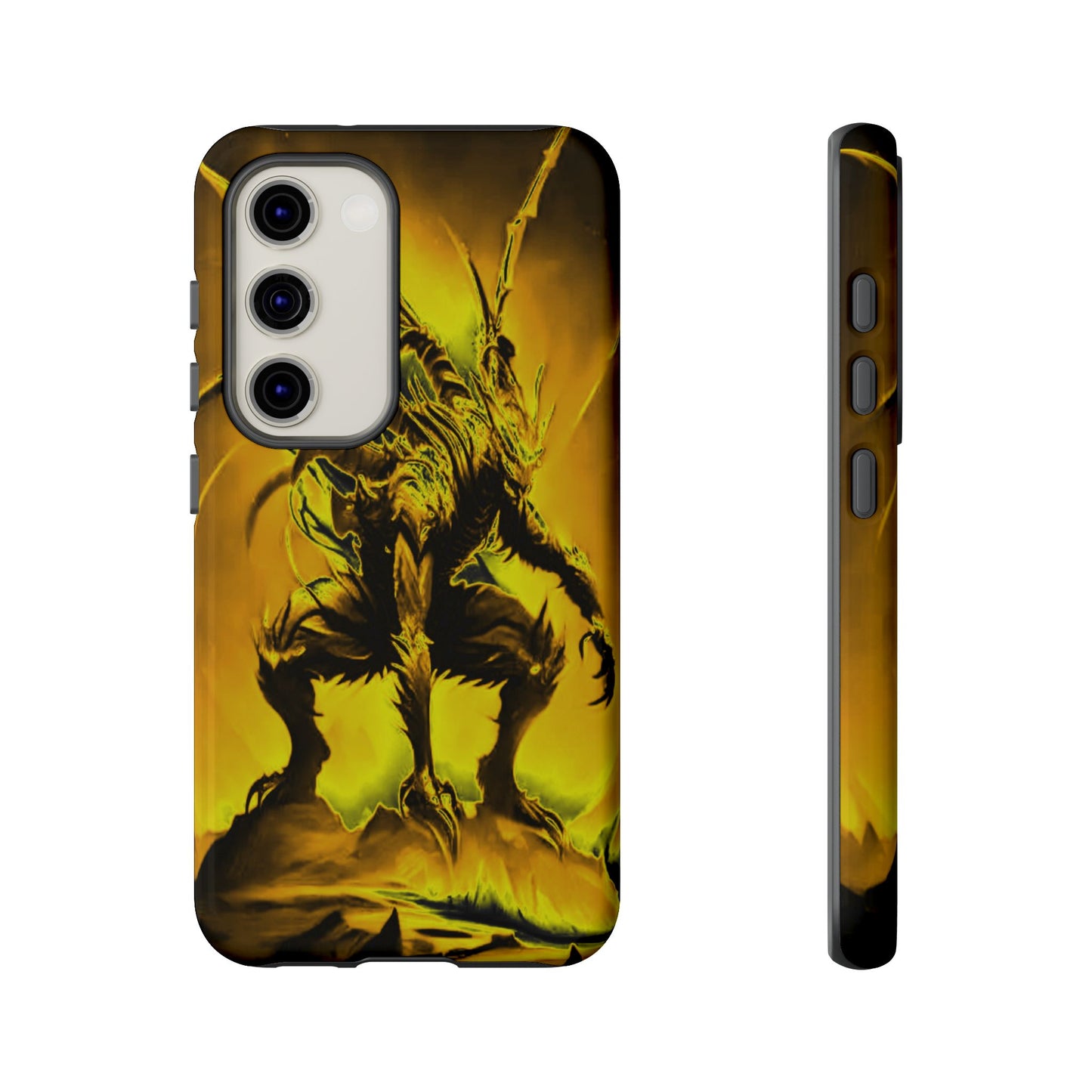 Crouching Fantasy Creature Tough Phone Case