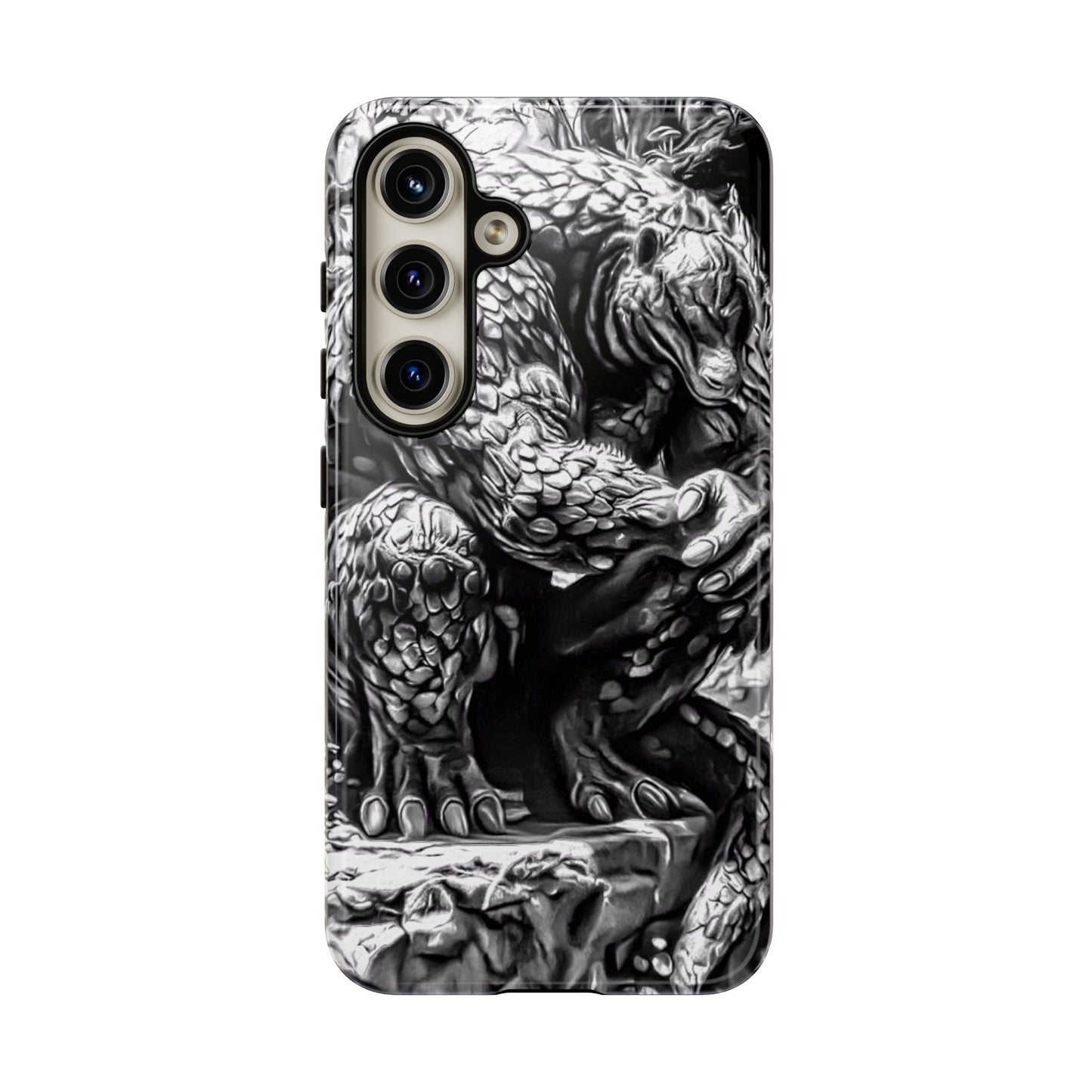 Scaley Cat Creature Tough Phone Case