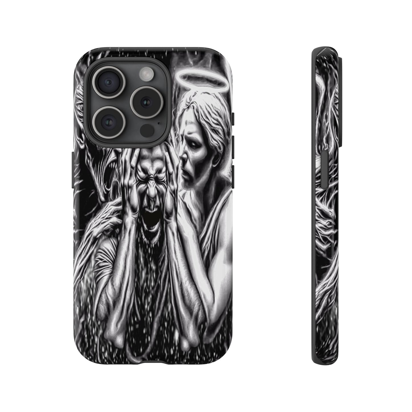 Good Vs Evil Tough Phone Case