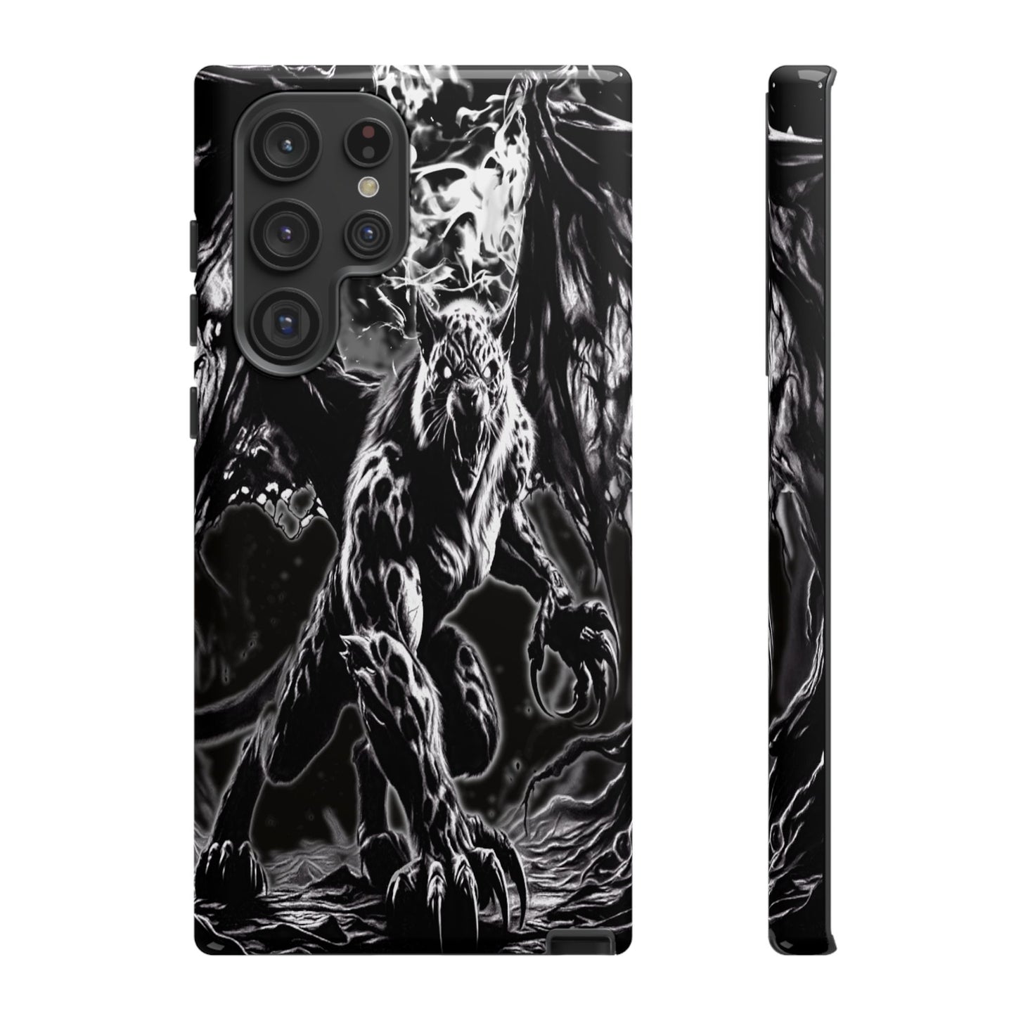 Winged Tiger Tough Phone Case