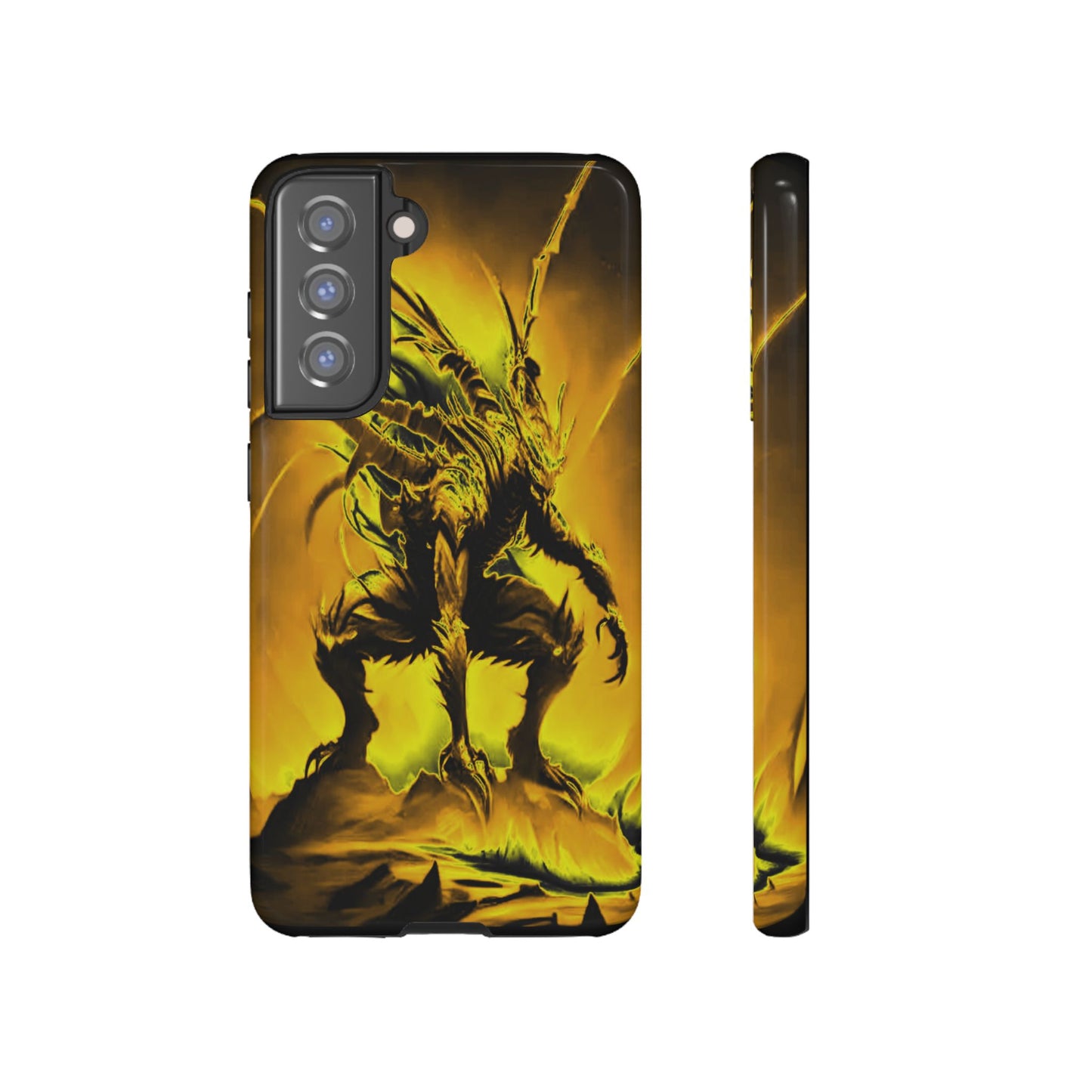 Crouching Fantasy Creature Tough Phone Case